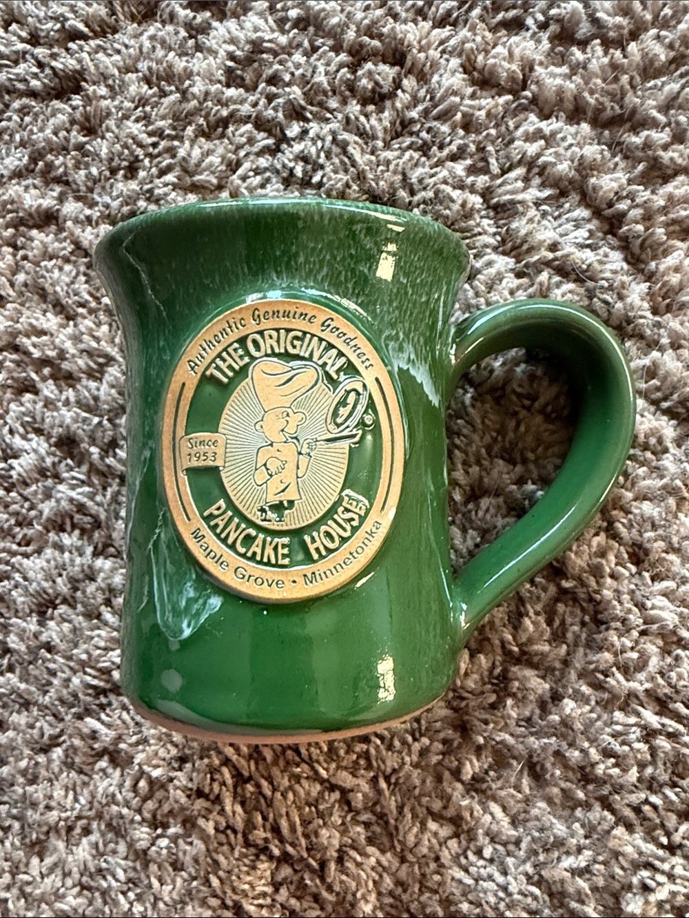 Original Pancake House Deneen Pottery Mug Maple Grove Minnetonka MN
